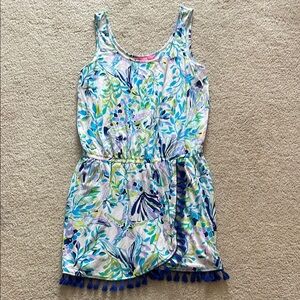 Lilly Pulitzer sleeveless romper, size M